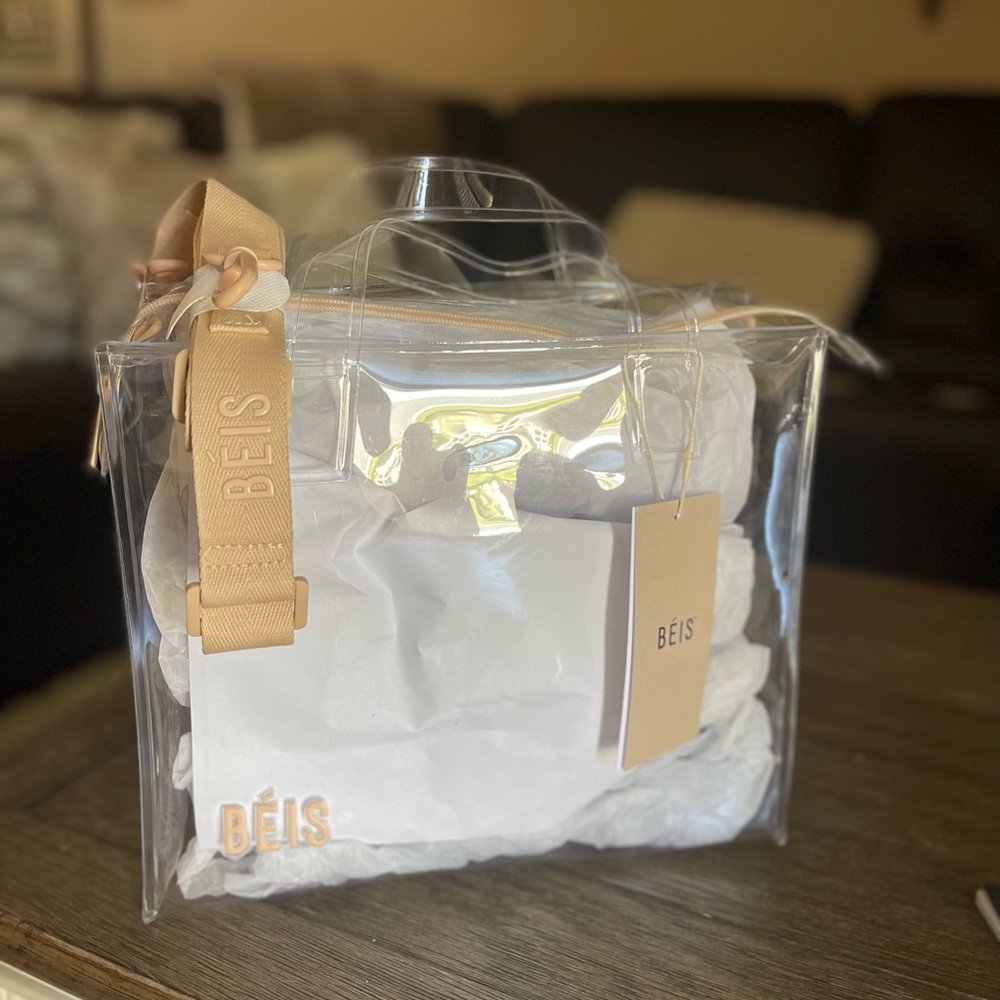 Béis - The Clear Stadium Tote - NWT